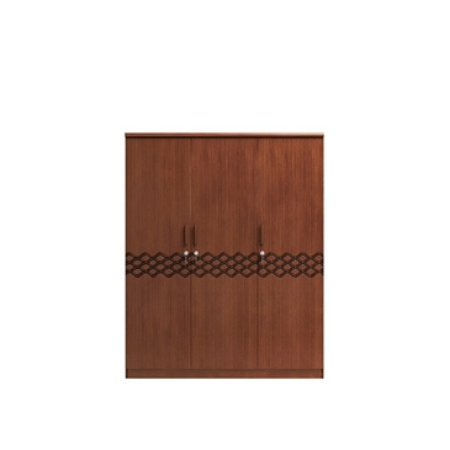 Sidon Wooden Three Door Cupboard