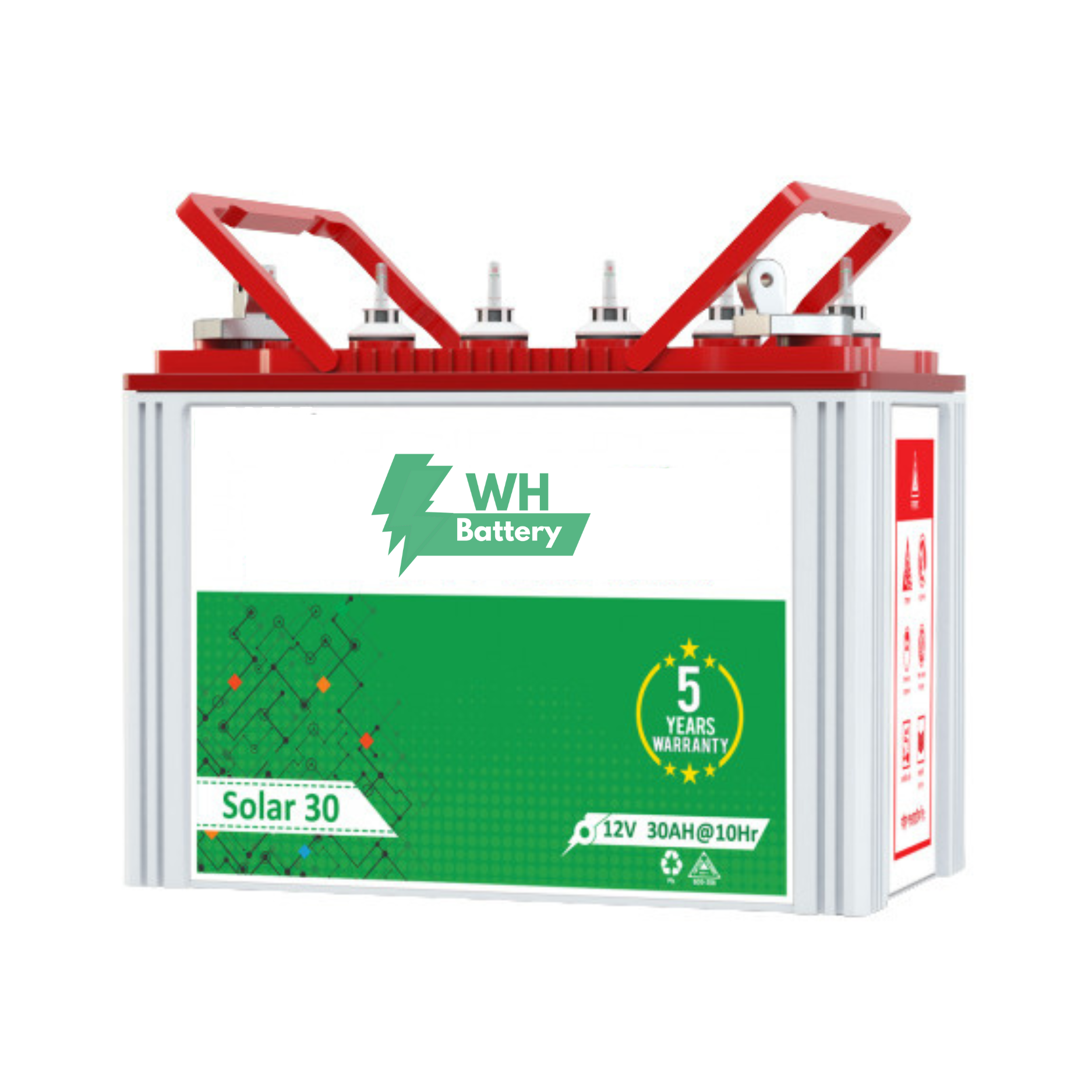 WH 12V 30AH Solar Battery